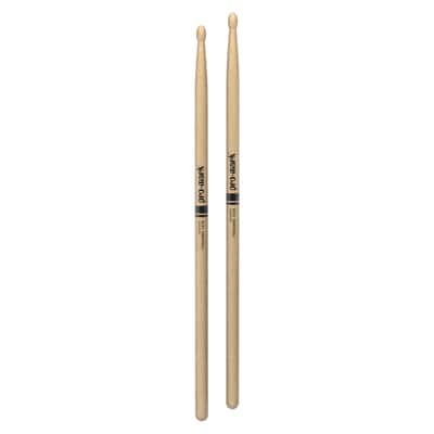 PRO-MARK TX747BW Super Rock Sticks Hickory, Wood Tip - Drumsticks image 1
