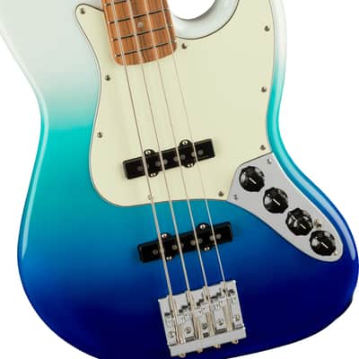 Mint Fender Player Plus Jazz Bass Belair Blue Pau Ferro image 4