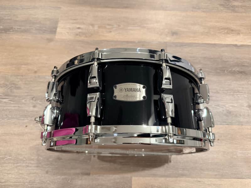 Yamaha Absolute Hybrid Maple 14x6 2022 - Black Lacquer image 1