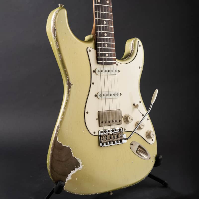 Xotic California Classic® XSC-2 Lime Gold - Heavy Aged #3770 image 1