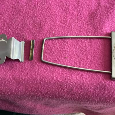 vintage 1959 1960 Gibson nickel tailpiece for es 150 125 barney kessel 130 135 archtop 1961 1958 1955 1949 image 1