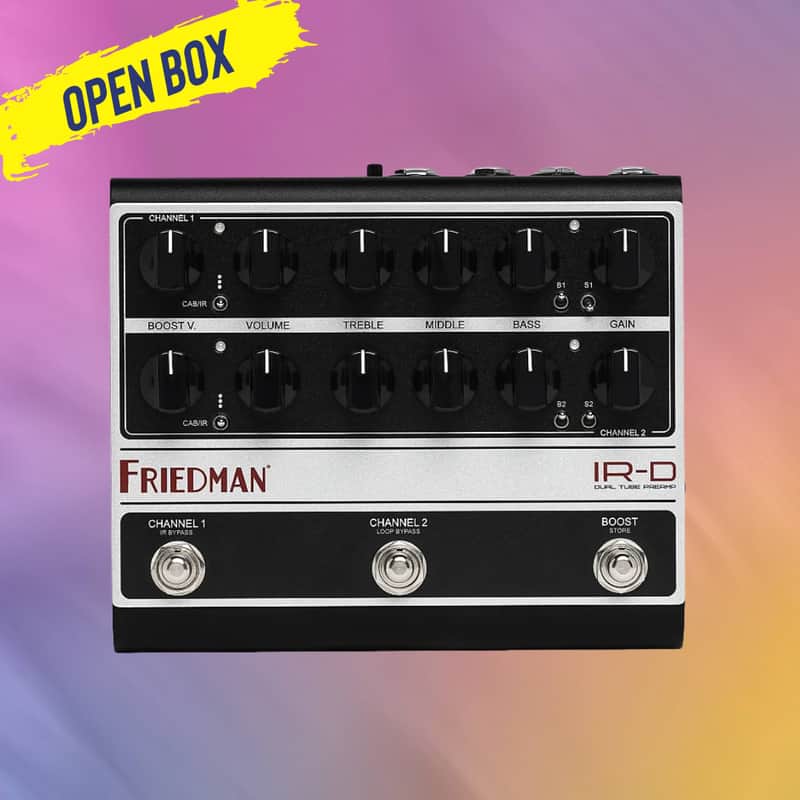 Friedman IR-D Dual Tube Preamp - OPEN BOX! image 1