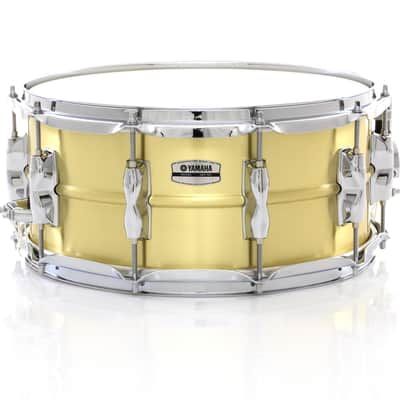 Yamaha 6.5 x 14-Inch Recording Custom Brass Snare Drum image 1