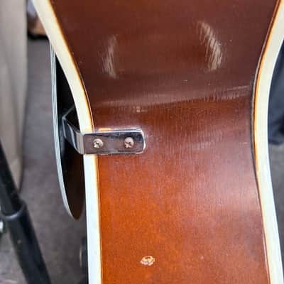 Guild CE-100 Capri with P90s 1958 - Sunburst image 16