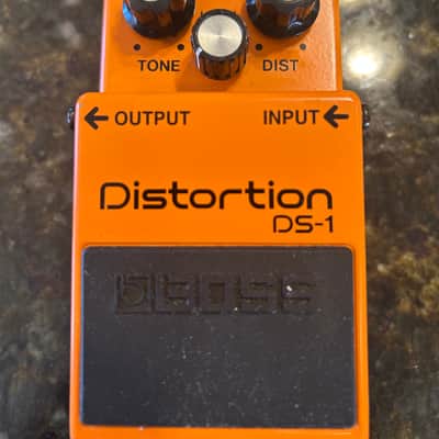Boss DS-1 Distortion (Silver Label) 1994 - Present - Orange image 1