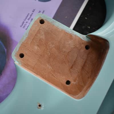 Fender Partscaster Strat 2015 - Daphne Blue image 11