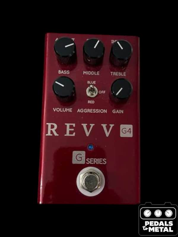 REVV G4 Distortion 2018 - 2021 - Red - X18455 image 1