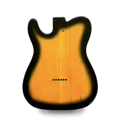 Telecaster Guitar Body - Tobacco Burst - 2 Piece American Alder image 2