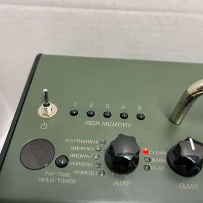 Yamaha THR10X 10 Watt Desk Top Mini Guitar Amplifier High Gain METAL THR 10X Amp Portable Modeling Combo Amp EVH D 2 x 3" Stereo Digital Speakers 2013 - 2018 Camouflage Green Hi-Gain Steel Panther Approved. image 8