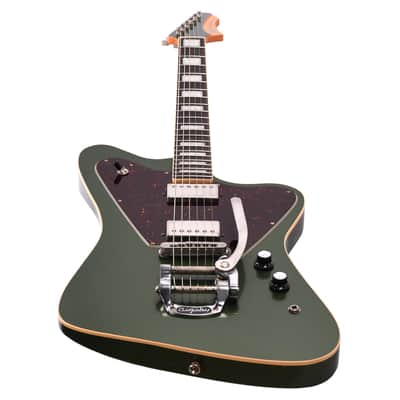 Fano Alt de Facto PX6 Cadillac Green Light Distress w/Lollar Pickups (Serial #240626) image 13
