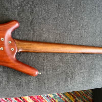 Warwick German Pro Series Corvette Bubinga 5 Active 2010s - Natural Transparent image 5