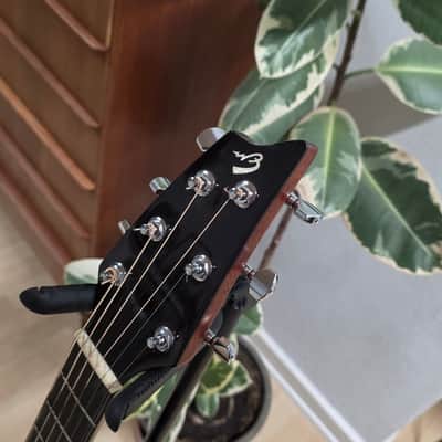 DAVE MUSTAINE'S MEGADETH Studio Breedlove USA Herringbone Acoustic Guitar with L.R. Baggs electric pickup - Album writing recording guitar Artist owned by Dave Mustaine pre-Gibson signature era image 12