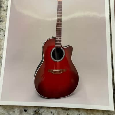 10 Ovation  8 x 10 color glossy promotional photos steel string classical nylon Adamas image 6