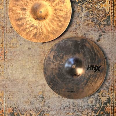 DISCONTINUED DRY Sabian HHX Jojo Mayer Fierce Hats 13” 808 1236 g CLEAN! CRISP! RAW! image 2