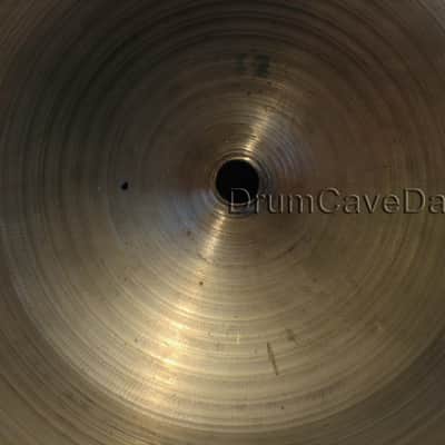 20" ZILDJIAN A series ROCK RIDE CYMBAL, 2722 grams, BLOCK LETTER ERA, PRE-SERIAL NUMBER image 7