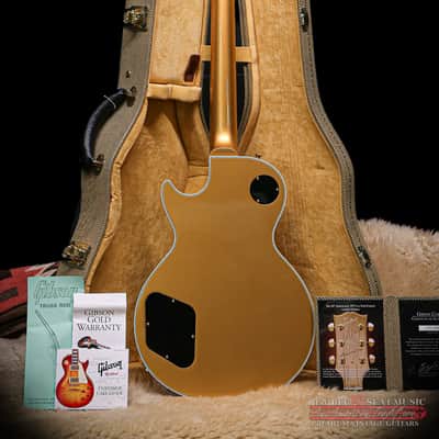 2007 Gibson Custom Shop 50th Anniversary ’57 Les Paul Custom “Gold” image 4