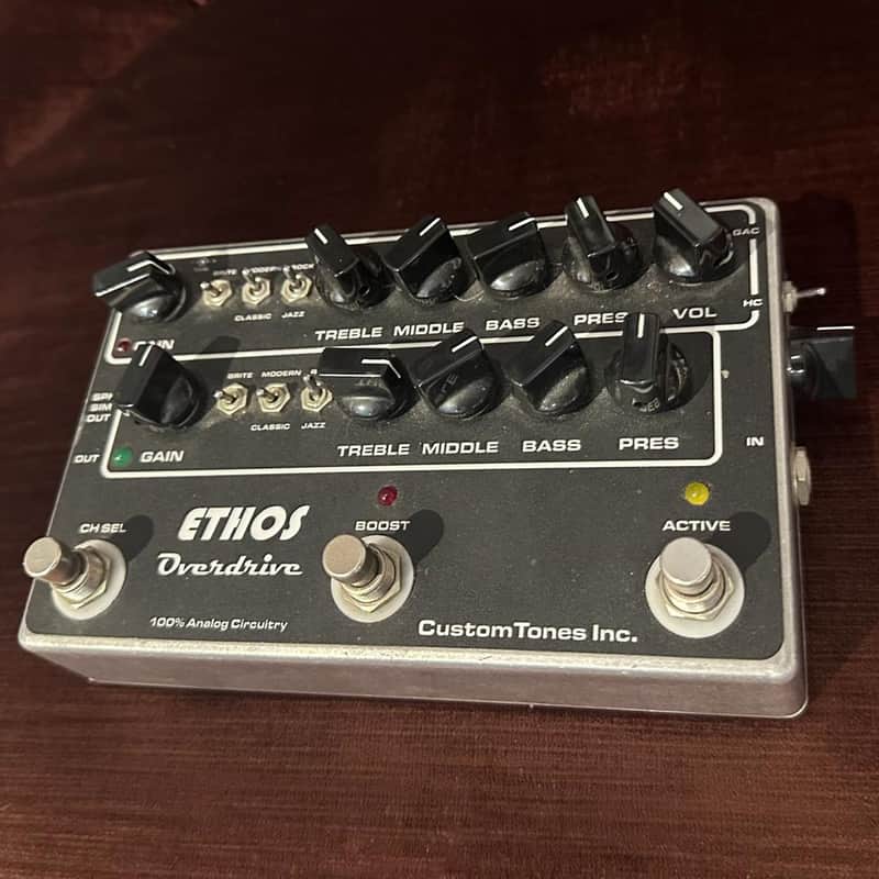 CustomTones Inc. Ethos Overdrive Pedal (Pre-Owned) image 1