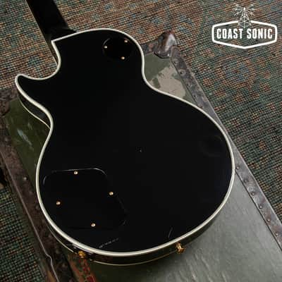2001 Epiphone by Gibson Les Paul Custom LPC-80 Made in Japan Fujigen image 11