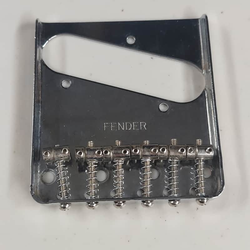 1980's Fender Telecaster Bridge (B-380) image 1