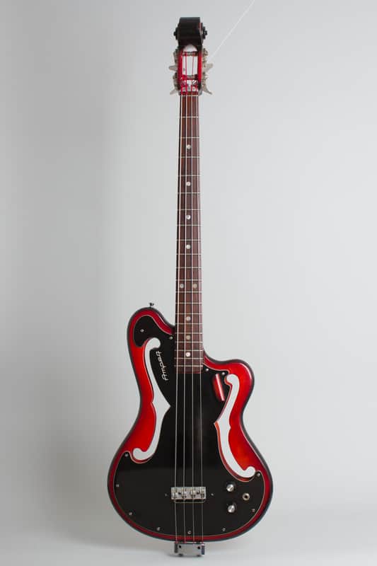 Ampeg  AEB-1 Electric Bass Guitar (1966), ser. #149, original black hard shell case. image 1