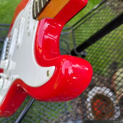Fender Squier Stratocaster Made In Japan MIJ Stratocaster 1987 E series stunner image 7