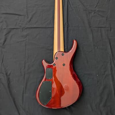 Roscoe SKB 6-string fretless bass image 5