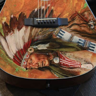 2017 Martin D-18RG Robert Goetz #18 Dreadnought Acoustic Guitar Native American + OHSC image 5