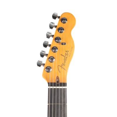 Fender American Ultra II Telecaster Ebony - Texas Tea image 8