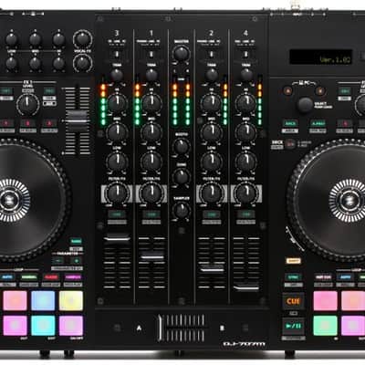 Roland DJ-707M 4-deck Serato DJ Pro Controller with Drum Machine and Vocal Transformer image 2