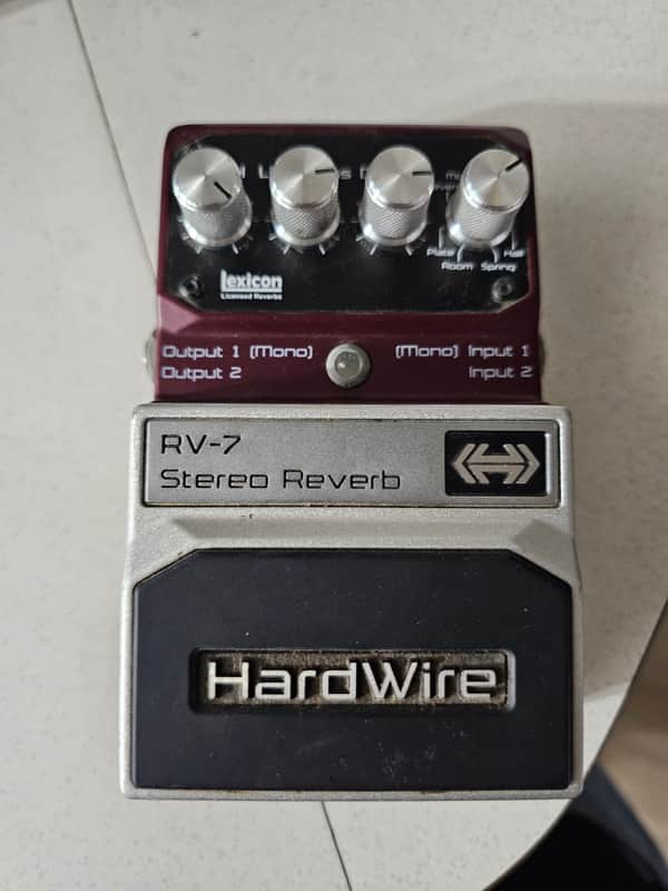 DigiTech Hardwire RV-7 Stereo Reverb