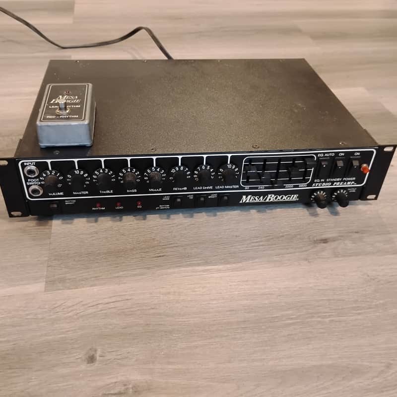 Mesa Boogie Studio Preamp with footswitch image 1