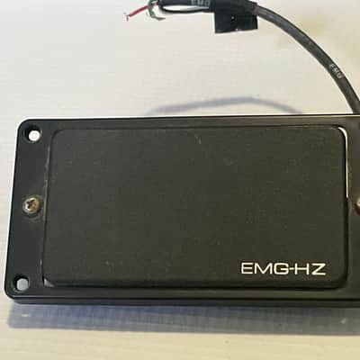 2004 Era Jackson DXMG EMG-HZ H3 Black USA Bridge Humbucker Guitar Pickup w/ Ring image 2