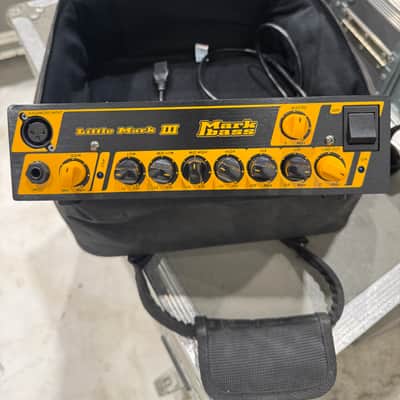 Markbass Little Mark 800 800-Watt Bass Amp Head 2010s - Black / Yellow image 1