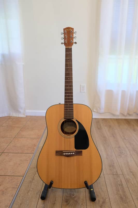 Fender acoustic guitar image 1