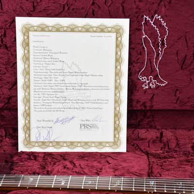 PRS Guitars Private Stock #12324 Custom 24 Fatback in Honey Gold Smokeburst (s/n: 2666) image 17