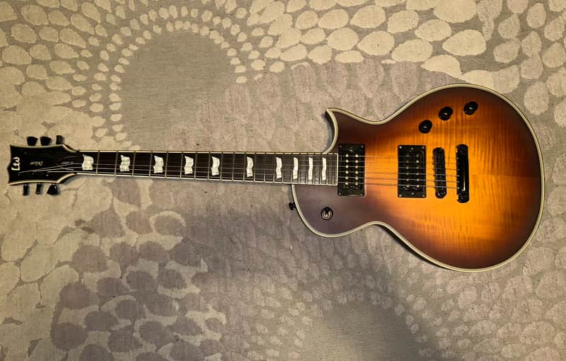 ESP LTD EC-1000T CTM 2022 - Tobacco Sunburst Satin image 1