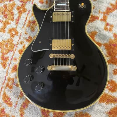 Orville by Gibson LPC-L/H Les Paul Custom Left Handed MIJ 1989 Ebony Japan image 11