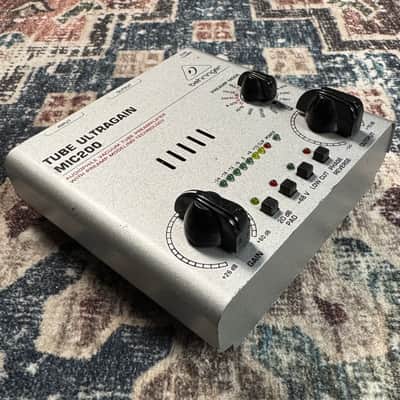 Behringer MIC200 Audiophile Vaccum Tube Preamplifier W/ Preamp Modeling Technology! image 3