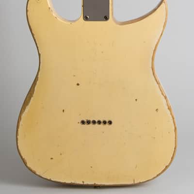 Fender Telecaster Owned and Used by Mike Bloomfield Solid Body Electric Guitar (1963), ser. #L11155, brown tolex hard shell case. image 4