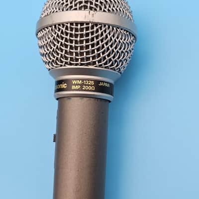 ☆Vintage 1980s Panasonic National WM-1325 Dynamic Mic - Made in Japan Ramsa Audio-Technica SE Shure SM58 image 6