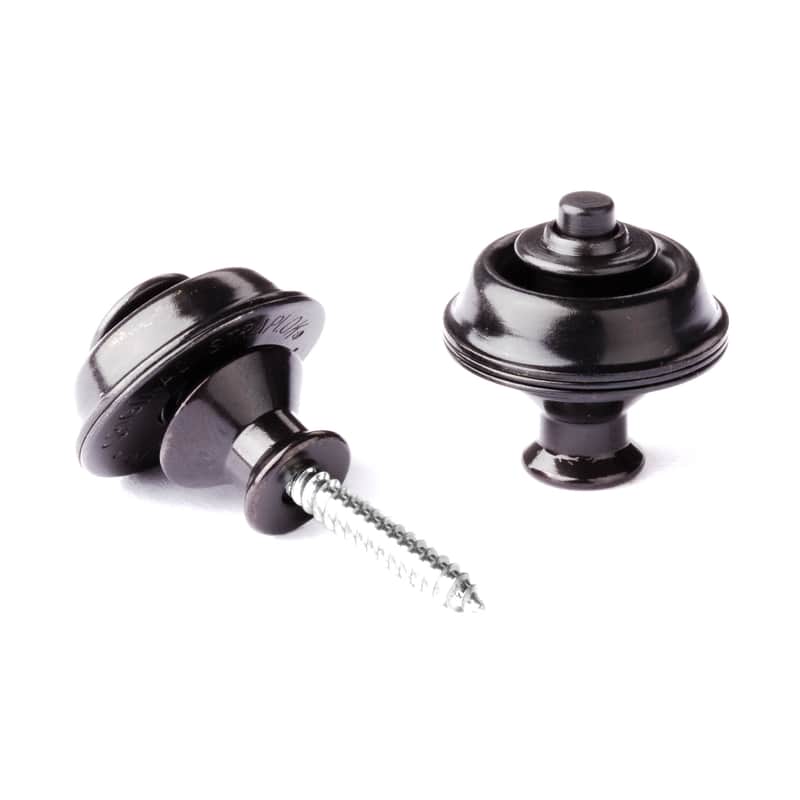 Dunlop Straplok Dual Design Strap Retainer System (Black Oxide) image 1