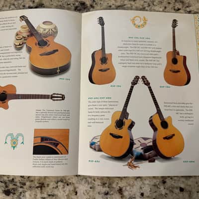 Takamine Santa Fe Brochure 90s PSF-35c 65c 15c 45cESF 10C 40c image 3