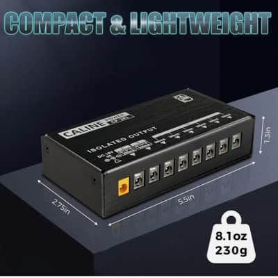 CP-202 Isolated Pedal Power Supply – 9V, 12V & 18V Outputs with Short Circuit Protection image 3