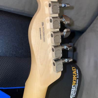 2020 Fender Player Telecaster with Maple Fretboard Tidepool w/HSC, strap, alt. parchment pick guard. image 7