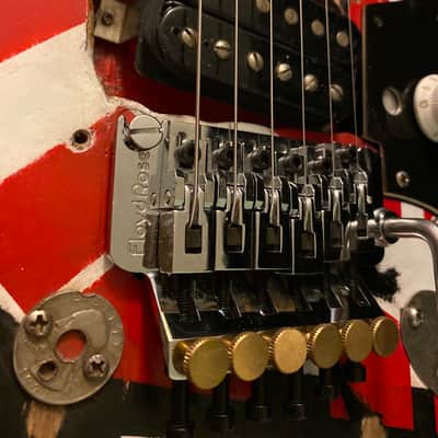 Custom Van Halen 1982 Frankenstrat EVH Frankenstein replica image 3