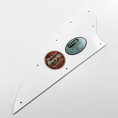 White Pearl 4 Ply Pickguard for Bicentennial Gibson Thunderbird Bass 1976-1979 w/ Decal Made IN USA image 6