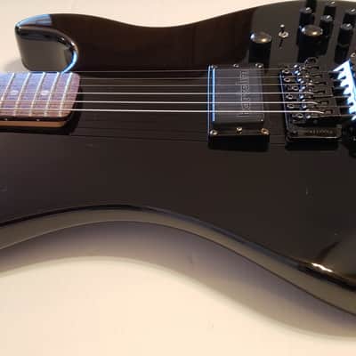 Kramer RARE! Ripley Stereo HEX distortion EVH endorsed 1986/1987 Black/Black image 6