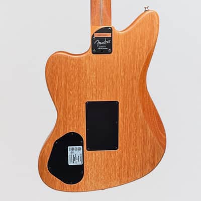 Fender American Acoustasonic Jazzmaster Acoustic-Electric Guitar - Natural image 4