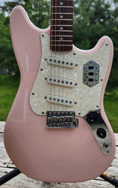 Squier Paranormal Cyclone Shell Pink 2020s image 1