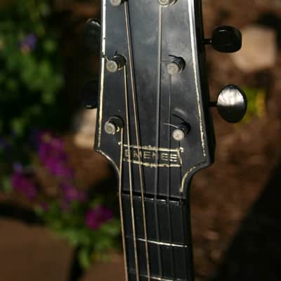 *LOOK* Emenee Tiger Plastic Guitar COOL Vintage 1960's image 3